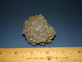Read more about the article Pyrite specimen from Lamereaux Road Bridge, Monroeville, Ohio