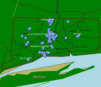 Read more about the article Map of Mafic Deposits in Connecticut
